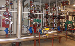 Producción y Distribucción de calefacción y A.C.S en Hospital Quirúrxico.